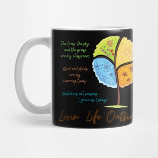 Lovin' Life Outside kids tree Mug